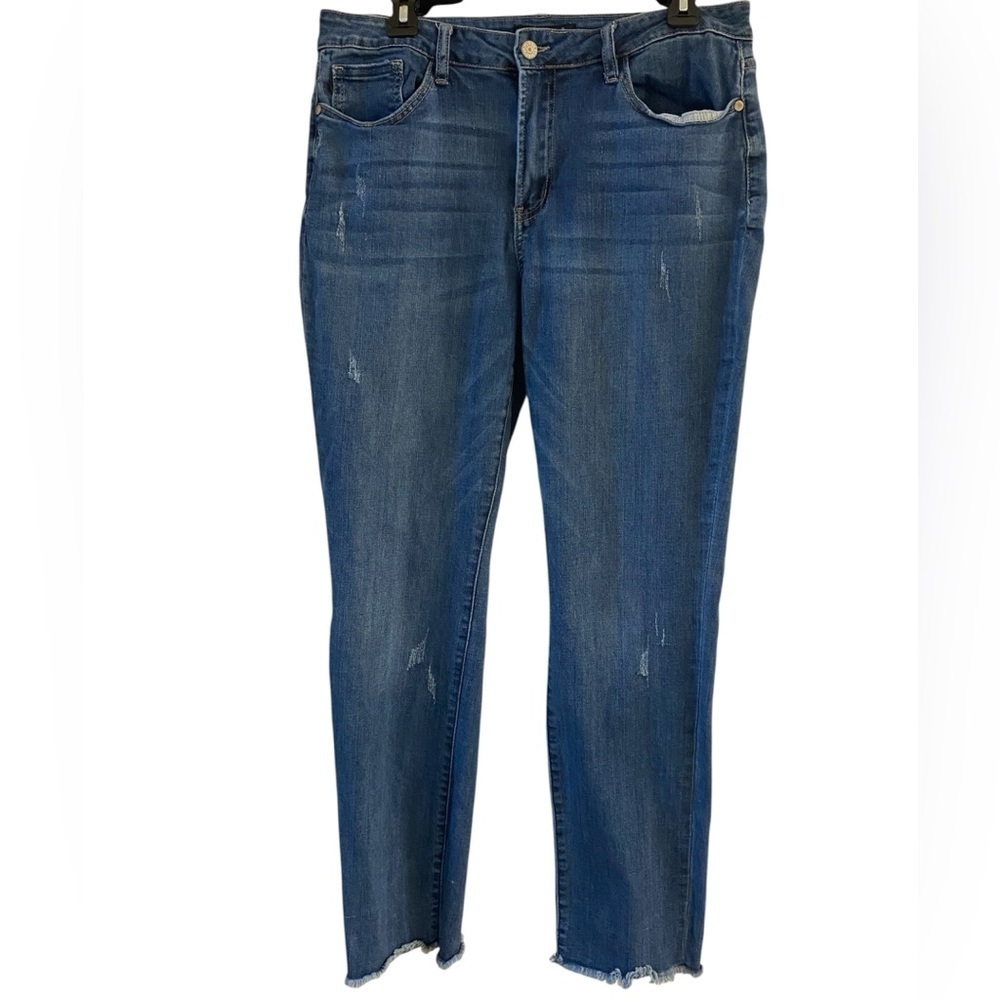 Judy Blue boyfriend fit Dark Wash Jeans Sz 32